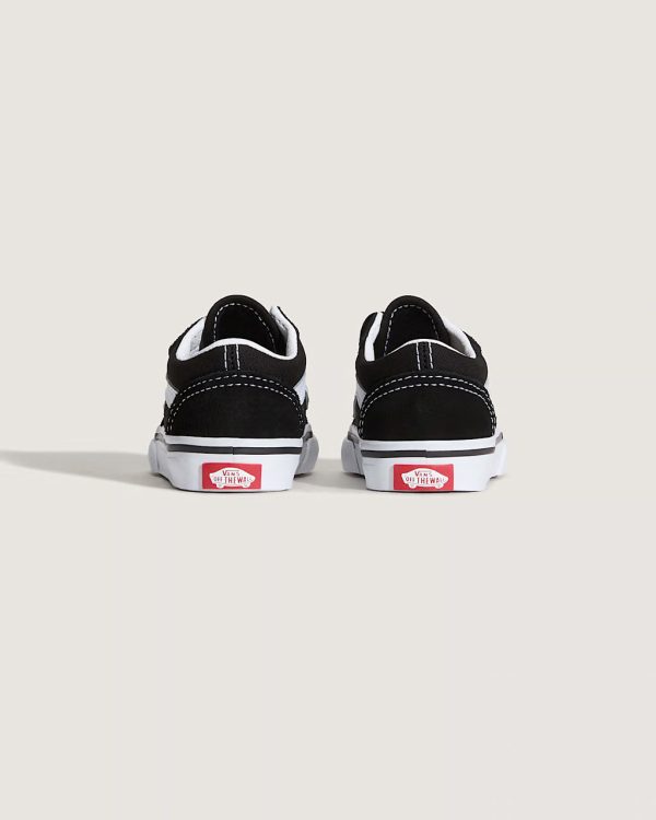 Scarpe-Bambino-Old-Skool-1-4-anni-Toddler-VANS-Black-retro